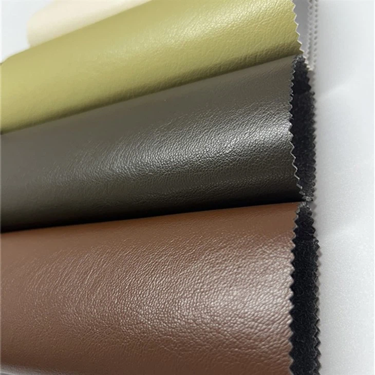 Smooth Microfiber Leather For Garment Coat factory